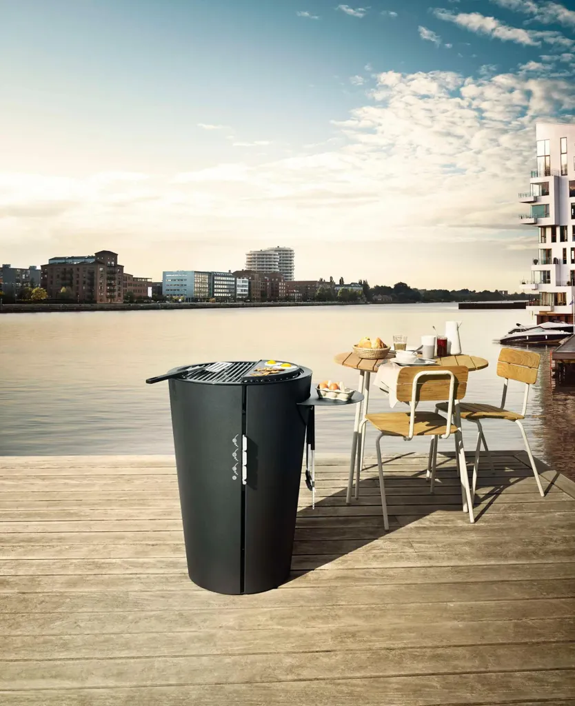 Table d'appoint Eva Solo Grill en acier inoxydable - Finition Premium - 5