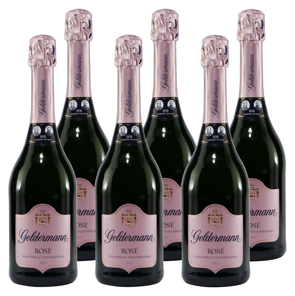 Geldermann Spumante Rosé -secco- (6 x 0,75L) Immagine del prodotto 