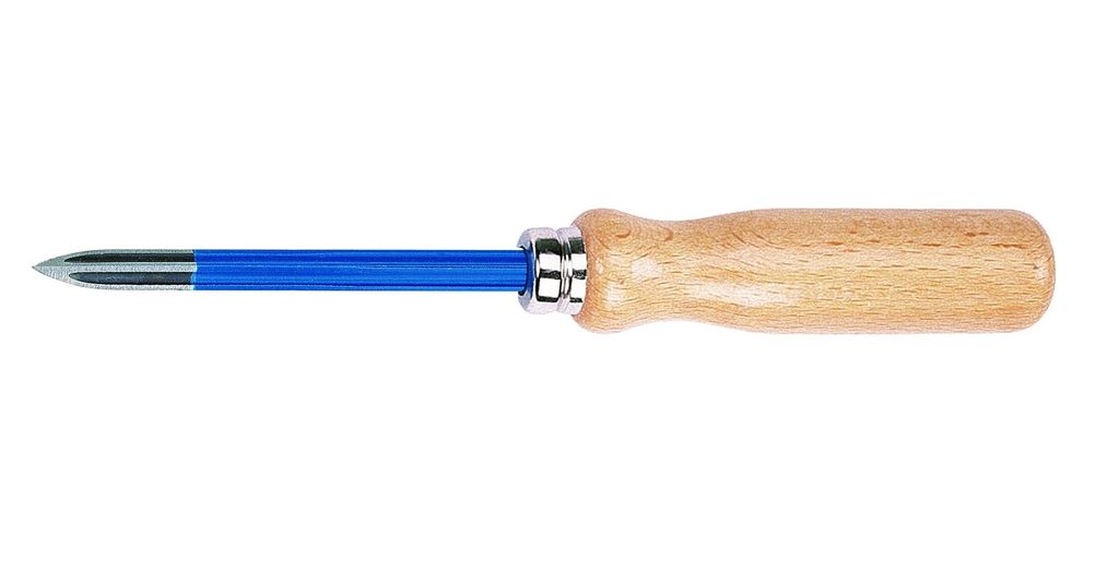 Feinmechanikerschaber Klingen-L.85mm Dreikant 7mm H-Heft RENNSTEIG