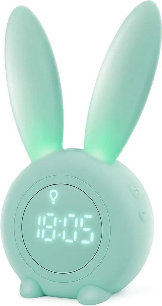Réveil enfant éducatif et veilleuse tactile pour chambre de garçon - 15cm