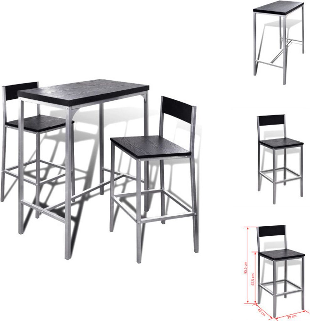 vidaXL Frühstücksbar Set - Essgruppen