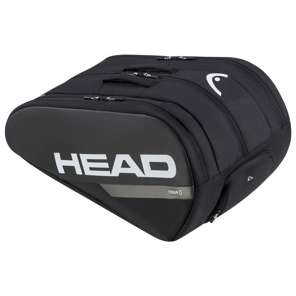 HEAD Padeltasche Tour Padel Bag L Schwarz Weiß