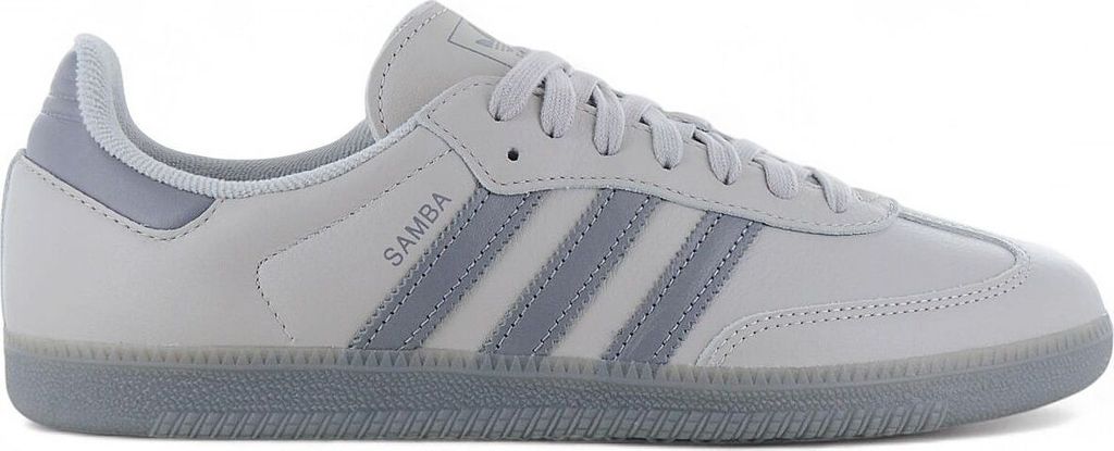 adidas Originals SAMBA Leather OG - Herren Sneakers Schuhe Leder Grau JI3207 , EU 47 1/3 UK 12