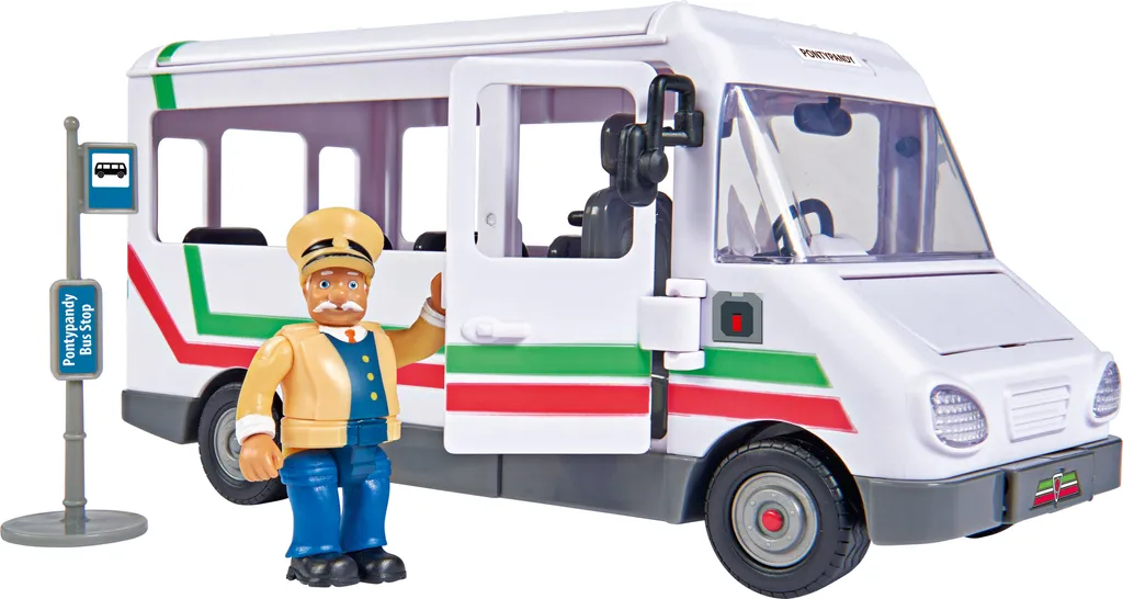 Bus de Trevor Sam le Pompier Jouet Petit Camion avec Accessoires Simba