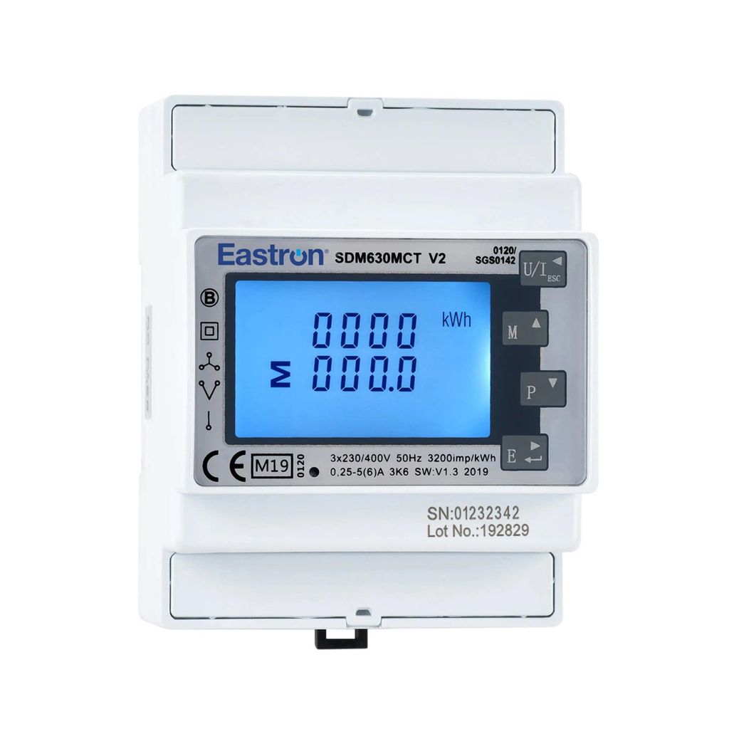 Contatore su guida DIN EASTRON SDM630MCT 1/5A CT Immagine del prodotto 
