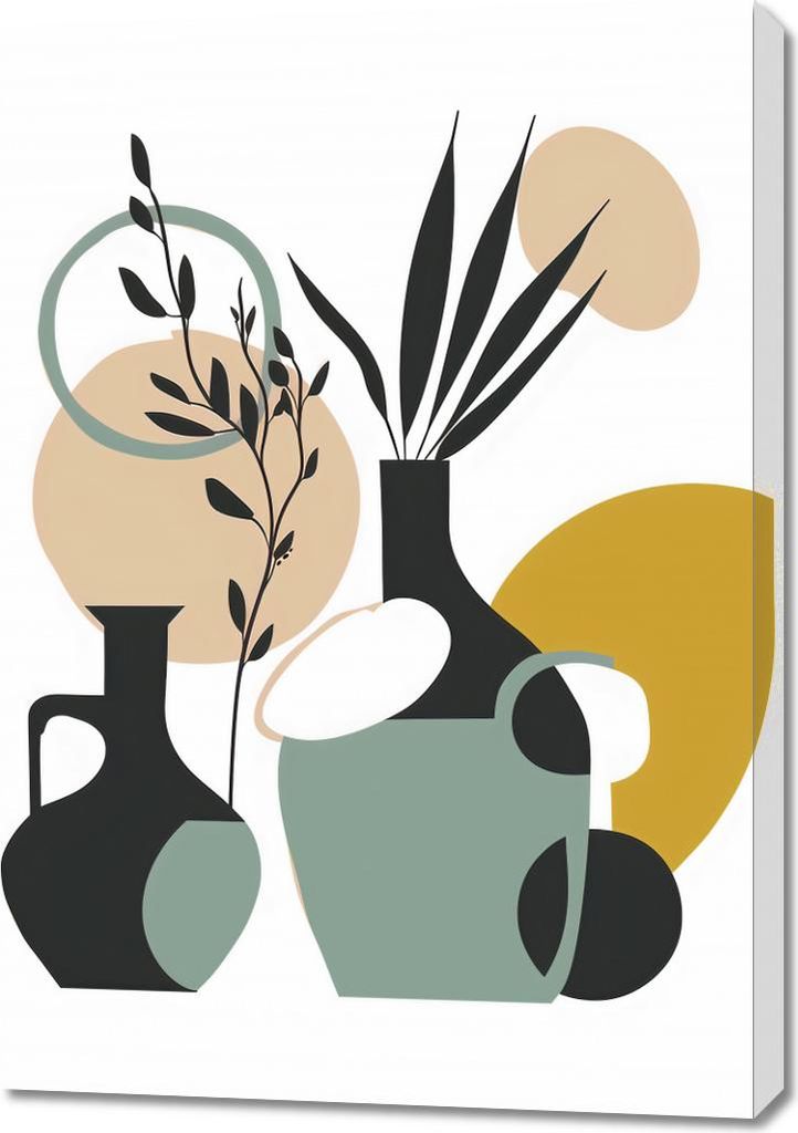 Bild 70x100cm Modernistische Komposition