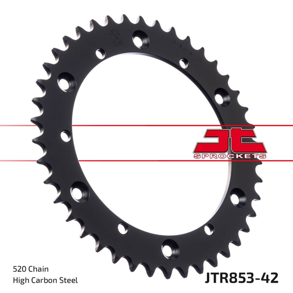 JTSPROCKETS Kettenrad JTR853.42 Hinten Kohlenstoffstahl