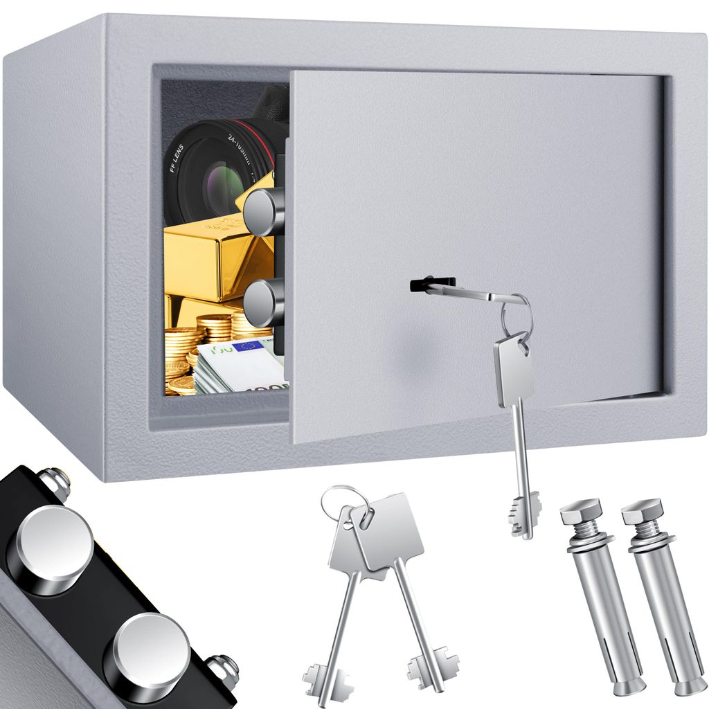 KESSER® Möbeltresor mit Doppelbartschloss, Safe Tresor Produktbild 