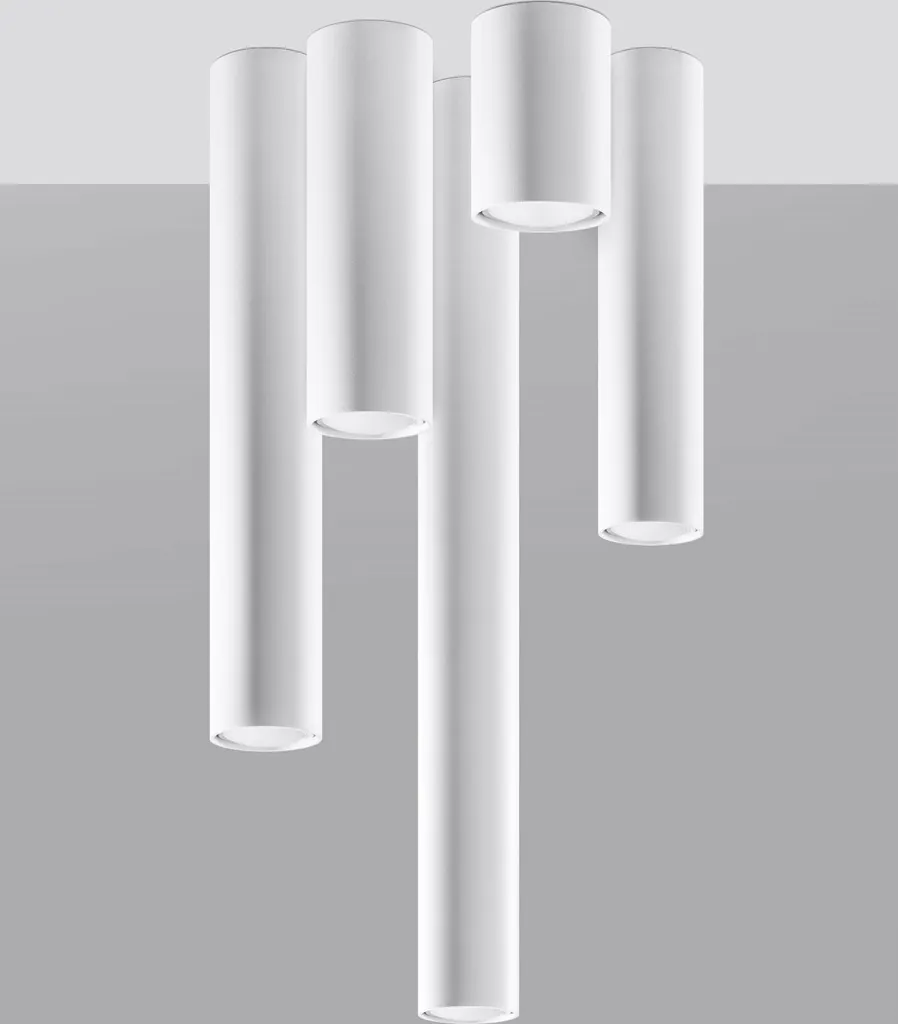 Lampada a soffitto LAGOS 40 bianco 1xGU10 10W acciaio 40x6x6cm Sollux Lighting - 16