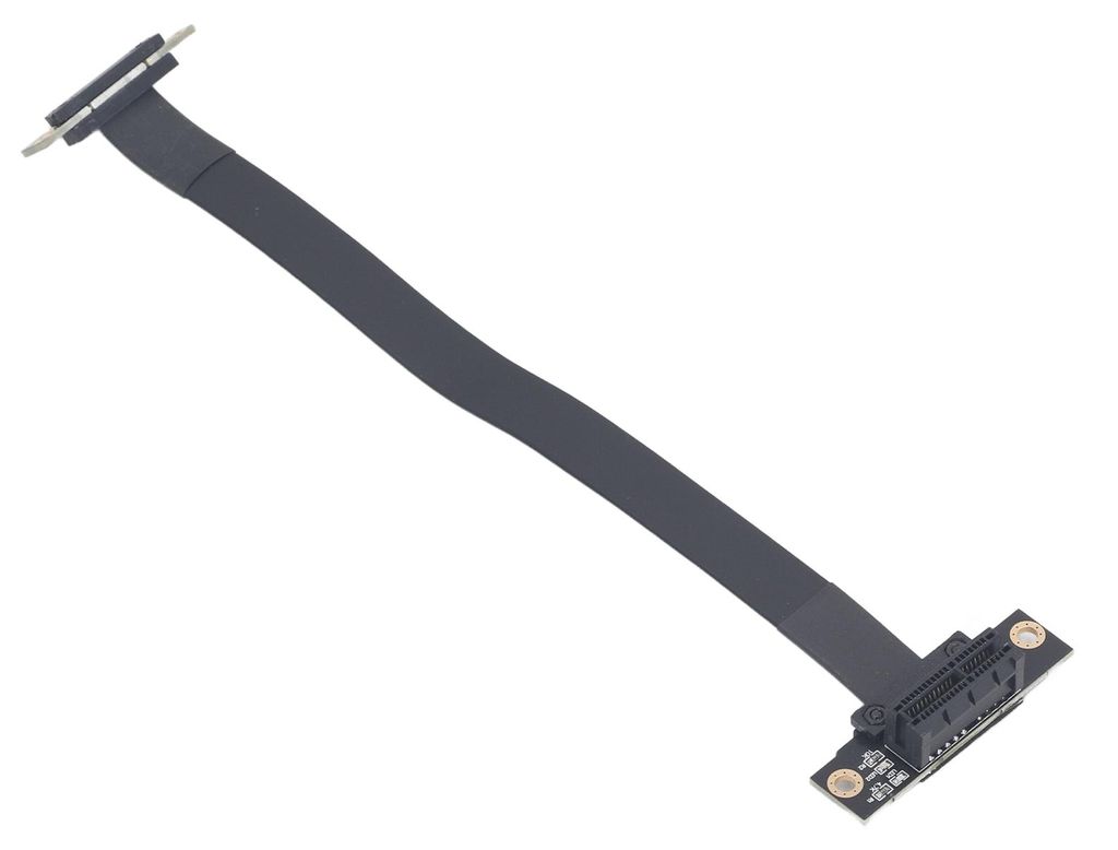 Prodlužovací kabel PCIe 3.0 1x na 1x, 8 Gb/s, 20 cm, 90° Obrázek produktu 