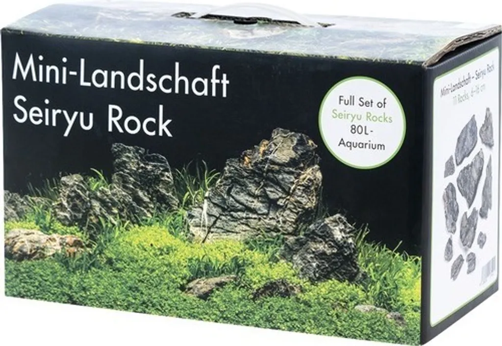 Set Decorazioni Acquario 80L: Layout Mini Paesaggio Naturale Professionale