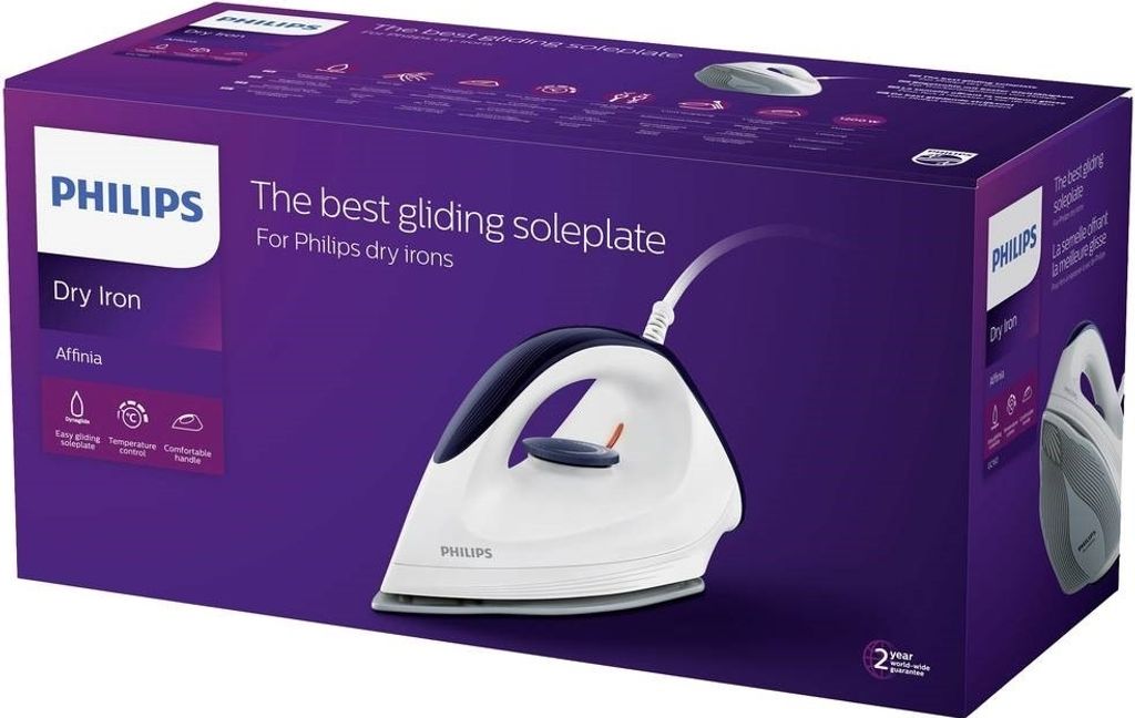 Philips Affinia GC160 - Suchá žehlička - Základná doska: Obrázok produktu 7