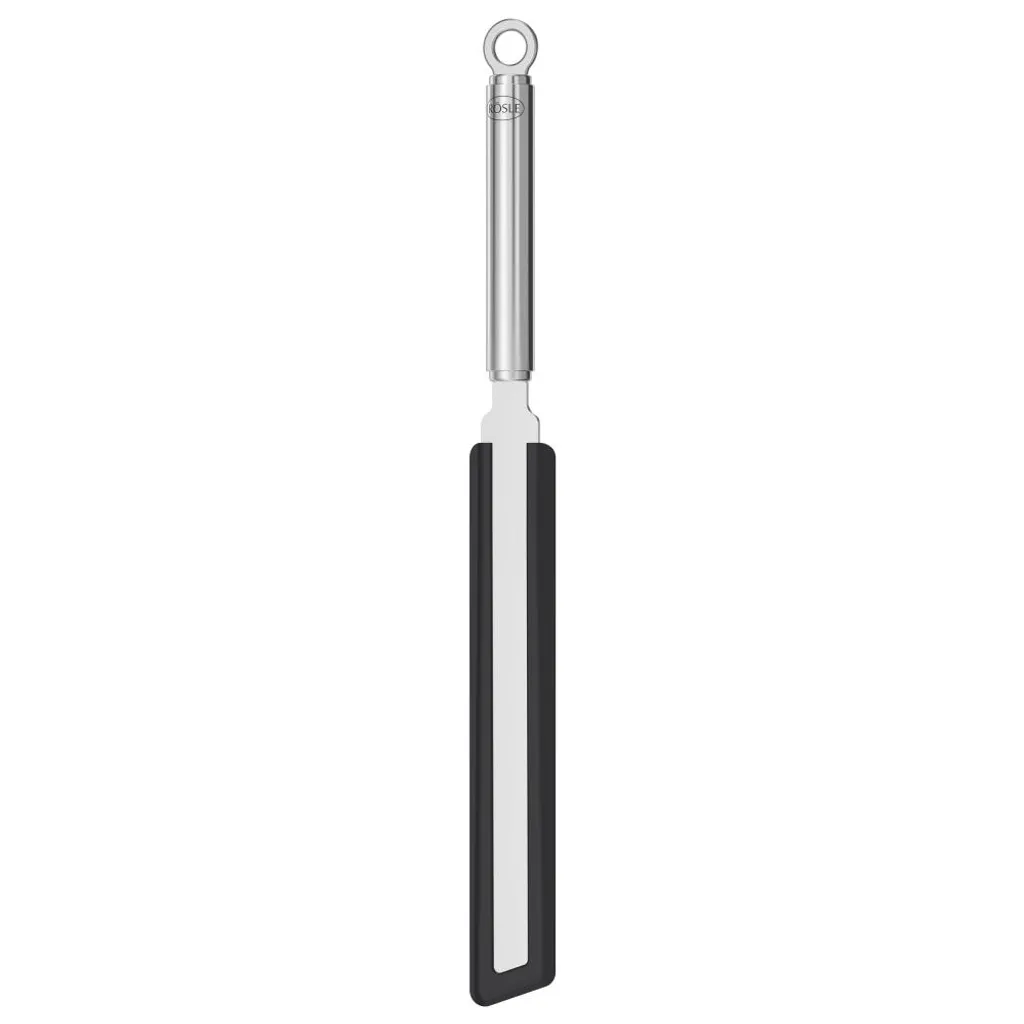 Spatule pour réussir vos crêpes et galettes silicone manche rond Rösle