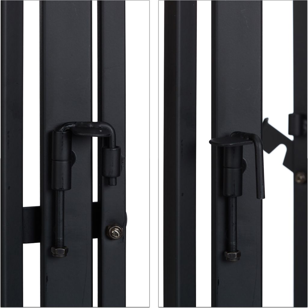 relaxdays Kaminschutzgitter schwarz Produktbild 8