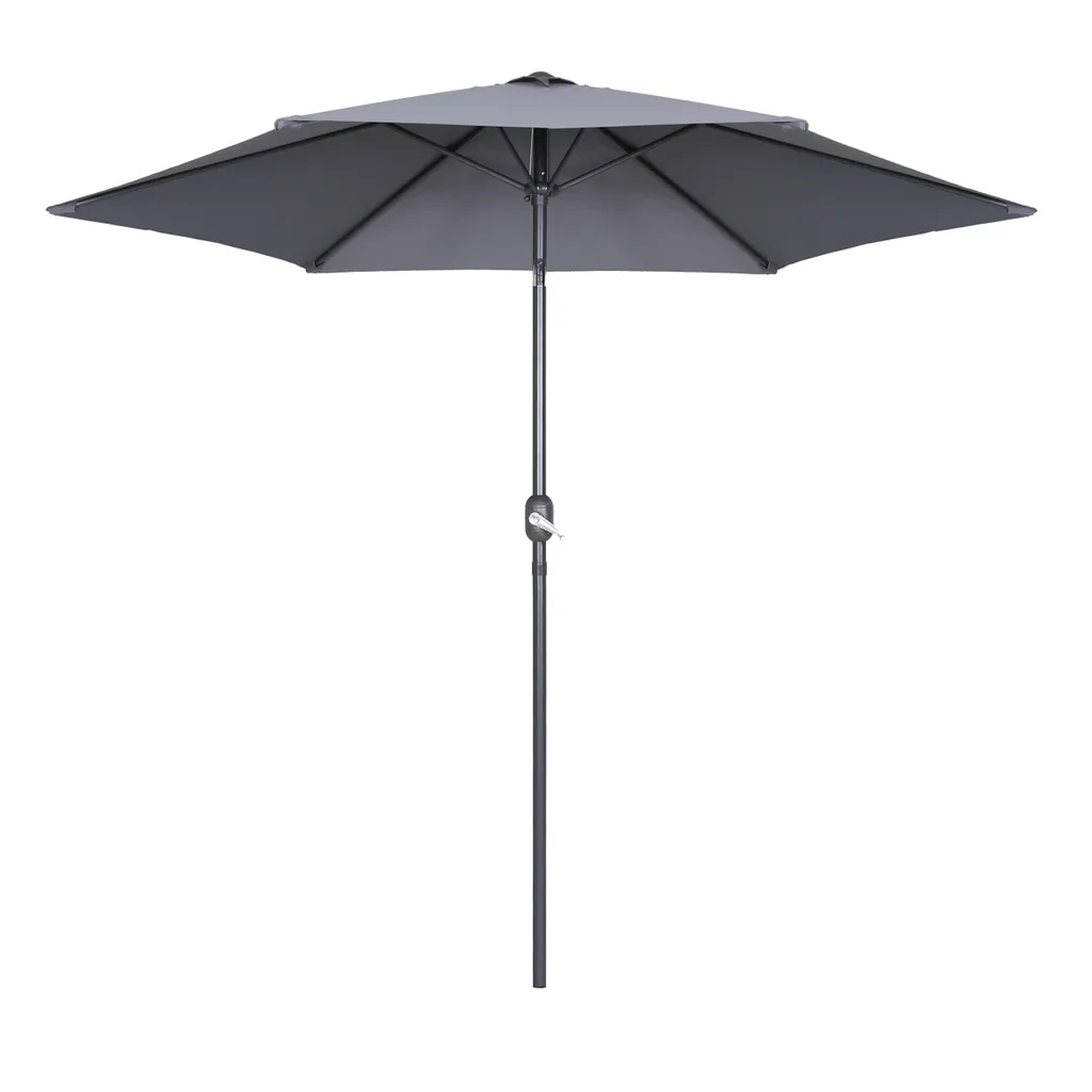 Parasol inclinable 3m avec manivelle et structure aluminium Matera