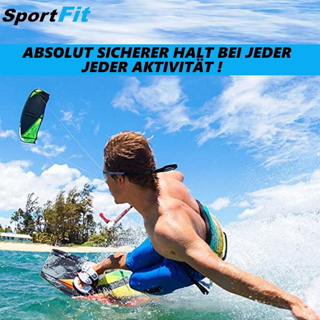ŠportFit Športový remienok na okuliare retiazka na okuliare Obrázok produktu 3