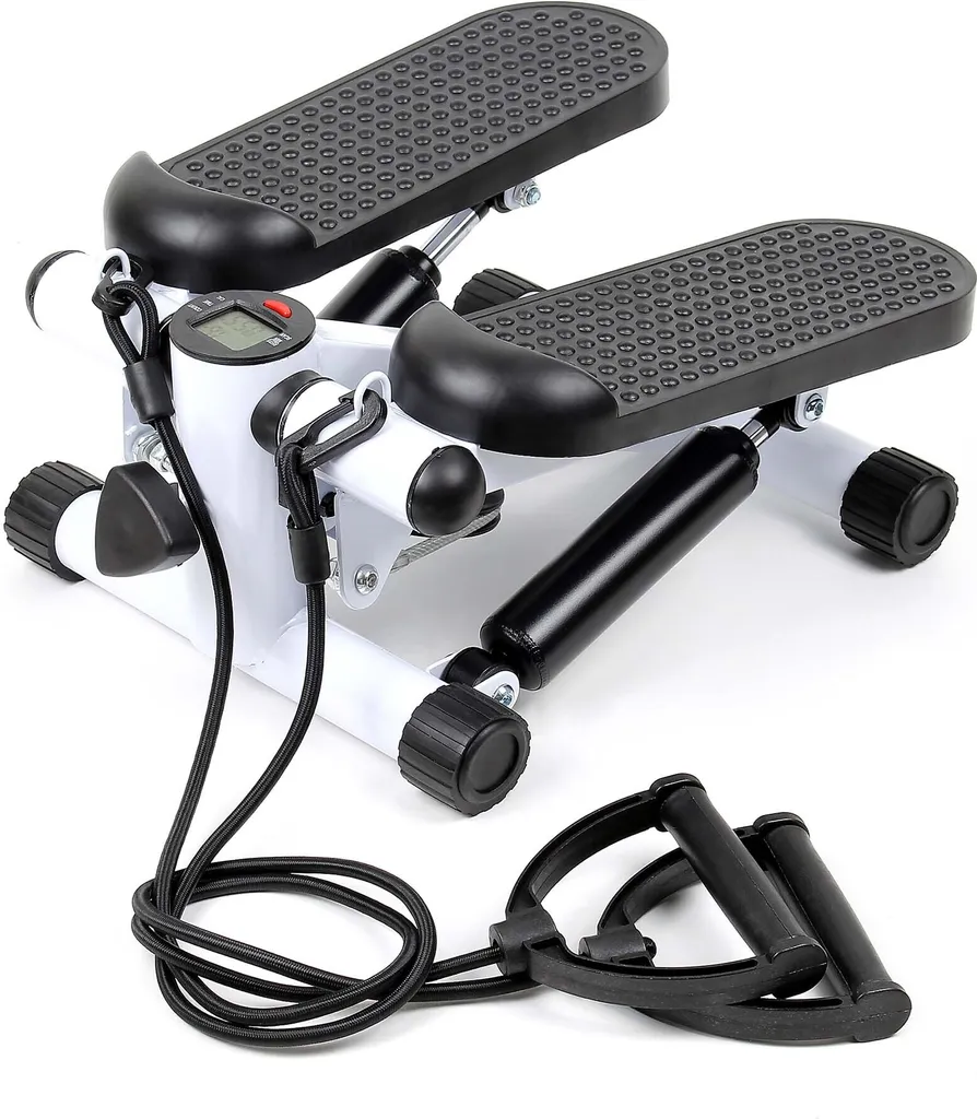Stepper Fitness avec Écran LCD et Résistance Hydraulique pour la Maison