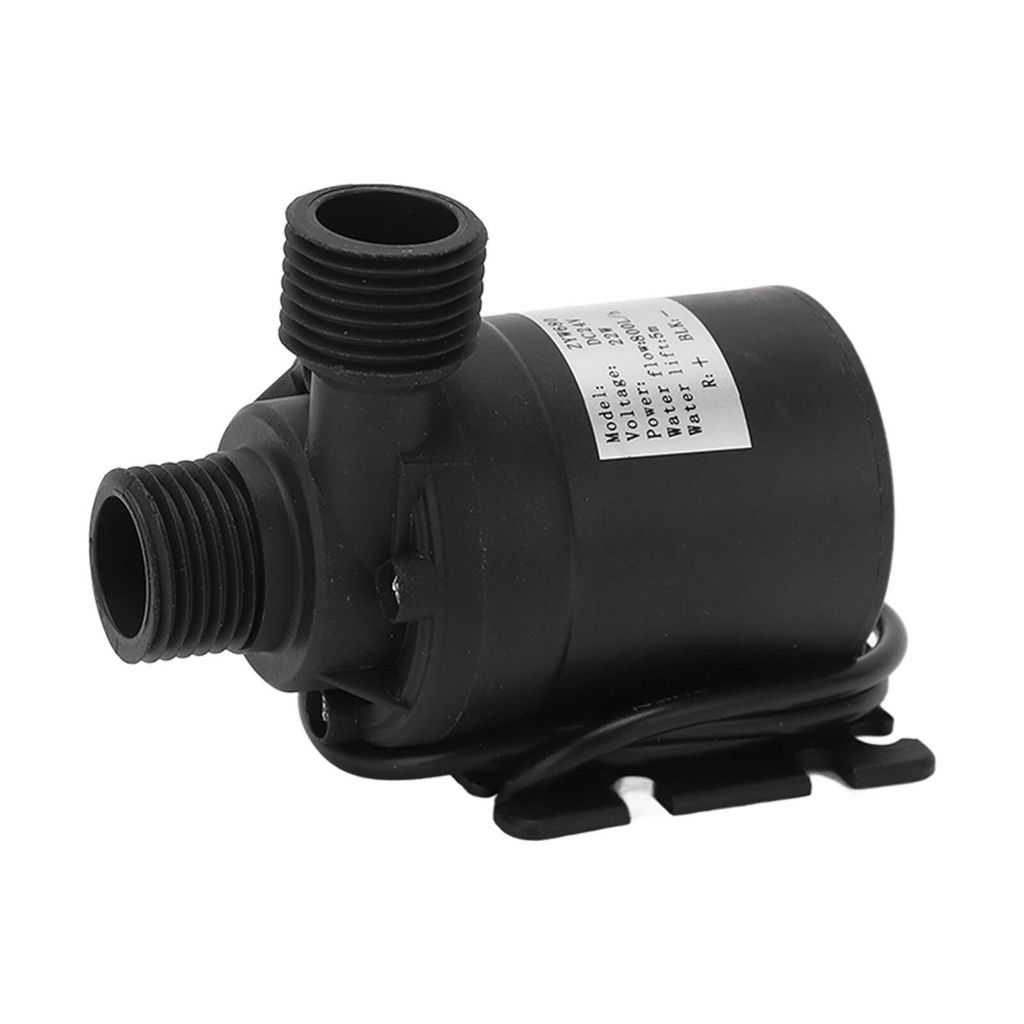 DC 24V Bürstenlose Wasserpumpe Tauchpumpe 800L/H Durchfluss 9500rpm IP68 Wasserdicht für Teich Aquarium Fisch Tank