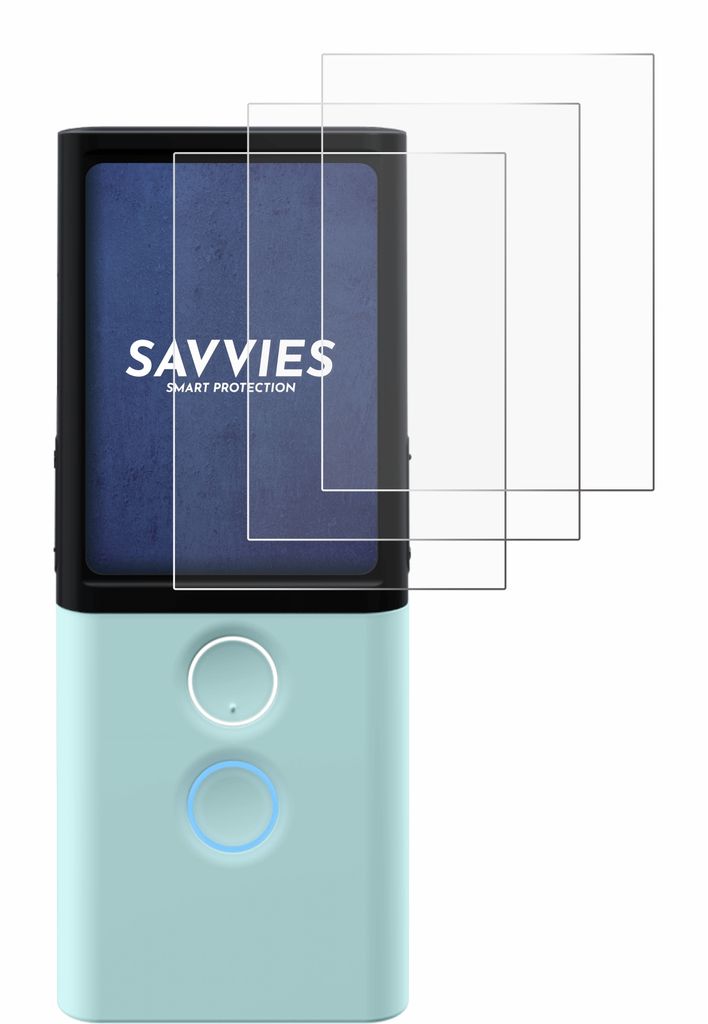 Protector De Pantalla Savvies Para FiiO M3K (6 Unidades) | Película Ultra Transparente, Antiarañazos | Fácil Instalación