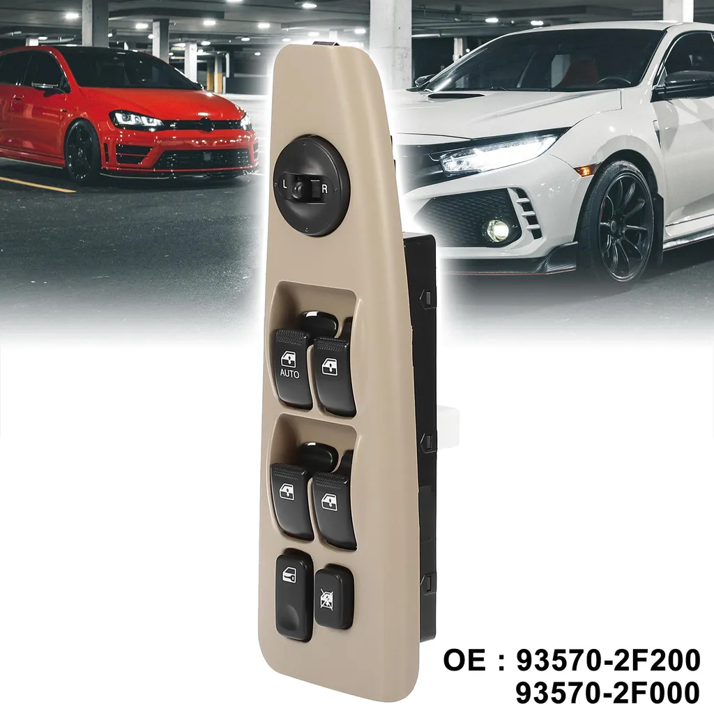 Interrupteur de Fenêtre pour Kia Spectra 2004-2009 Réparation Porte G