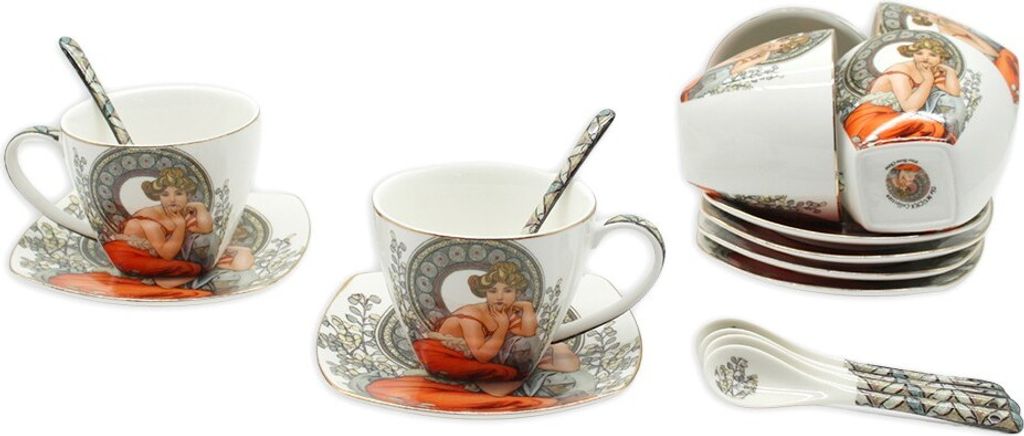 HOME ELEMENTS s Teeservice für 6 Personen, Mucha light