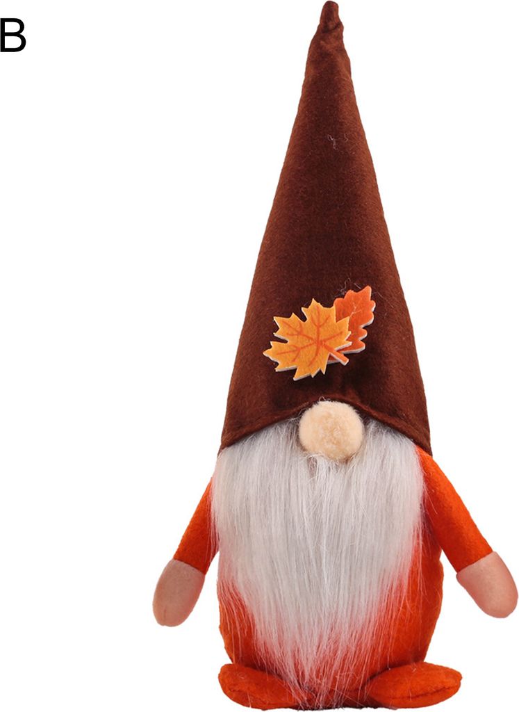 Gnomes Dekor 3d Verbesserung der Ambient Mini Halloween Gnomes Dekor handgefertigte Ornamente Geschenke für Zuhause-B