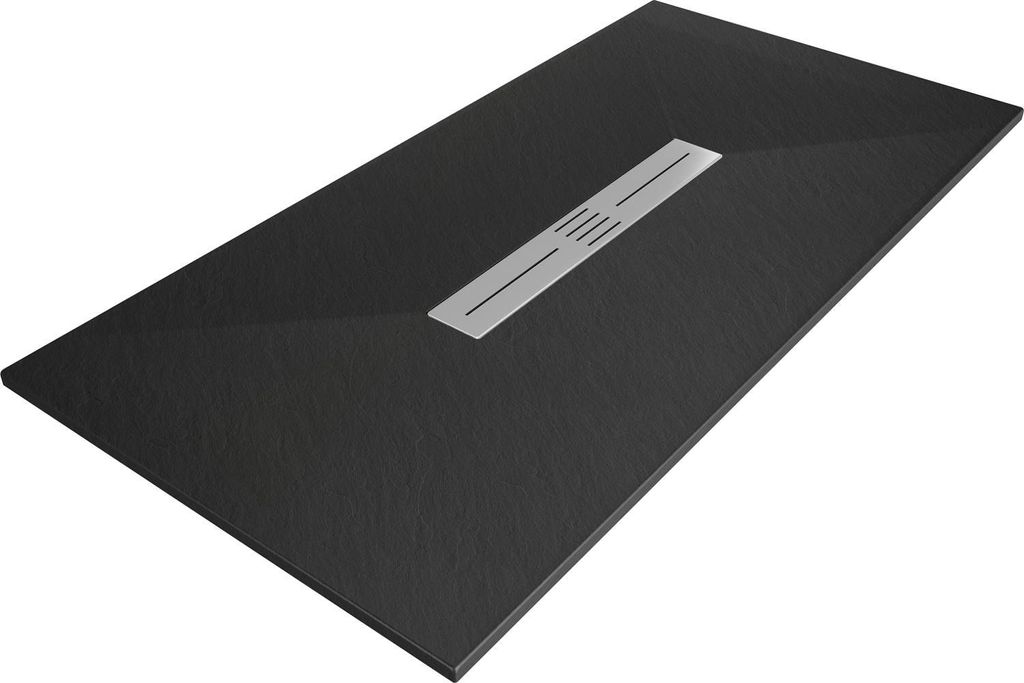 Mexen Toro rechteckige Duschwanne SMC 180 x 80 cm, Schwarz Produktbild 