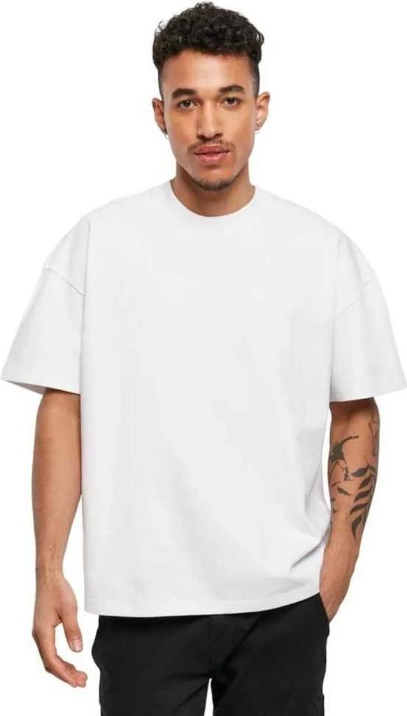 Bouw uw merk op met dit zware katoenen T-shirt met ronde Productafbeelding 