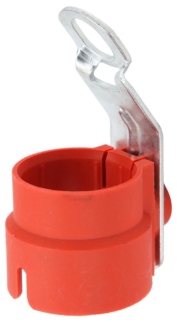 Universelle, wetterfeste und robuste Schutzhülle für Anhängerstecker (7-13-polig) šC Rot