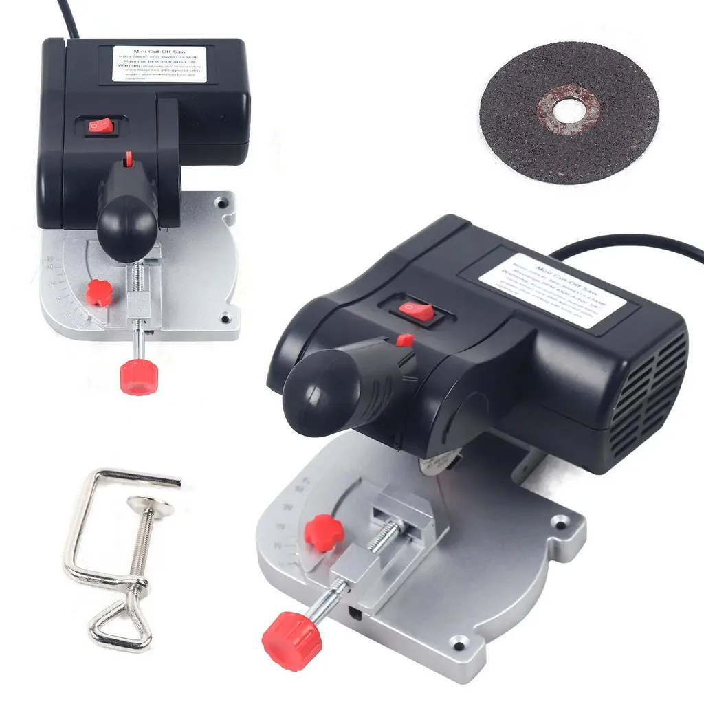 Scie circulaire compacte 6000 tr/min avec base inclinable et coupe précise - 2