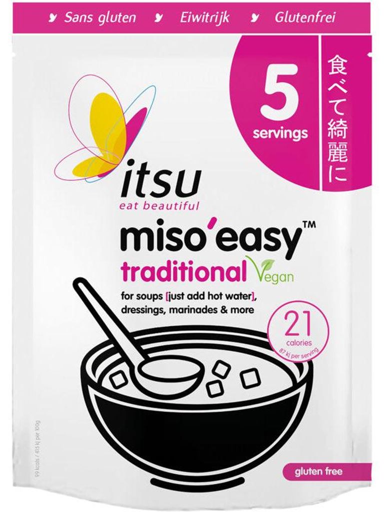 Itsu Traditionelle Miso Paste 105g – Authentische Produktbild 