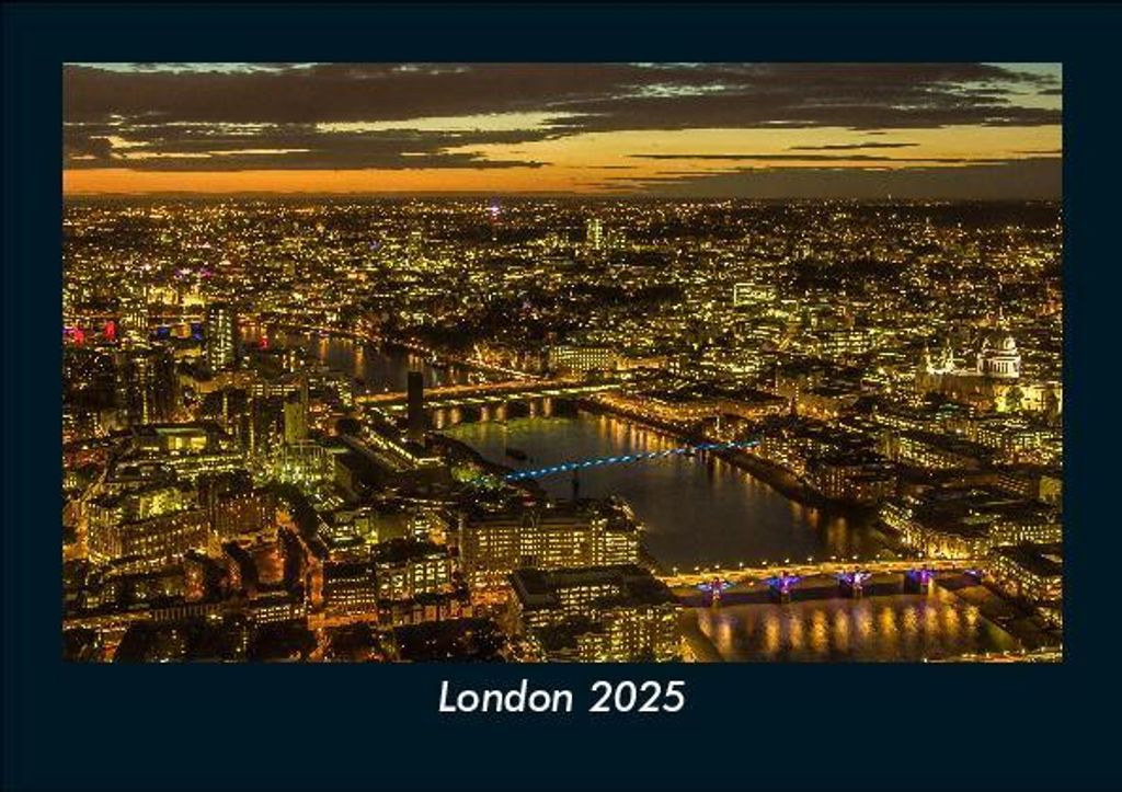 London 2025 Fotokalender DIN A5