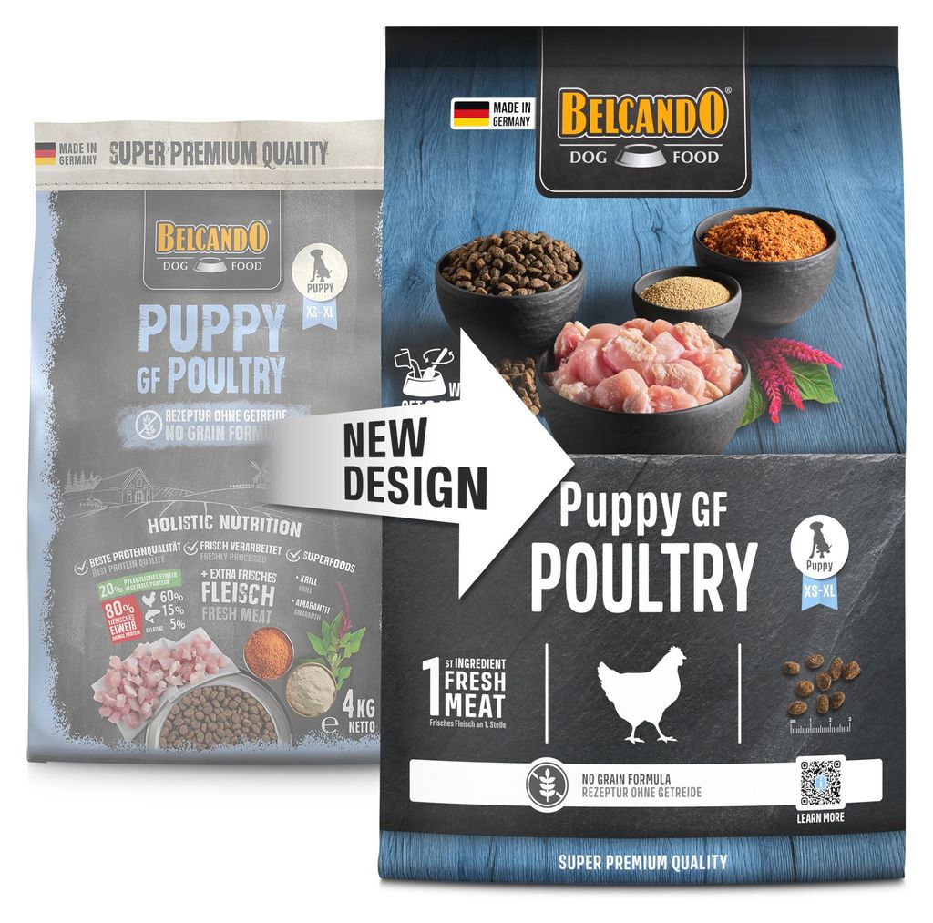 Belcando Puppy GF Poultry 4 kg Produktbild 