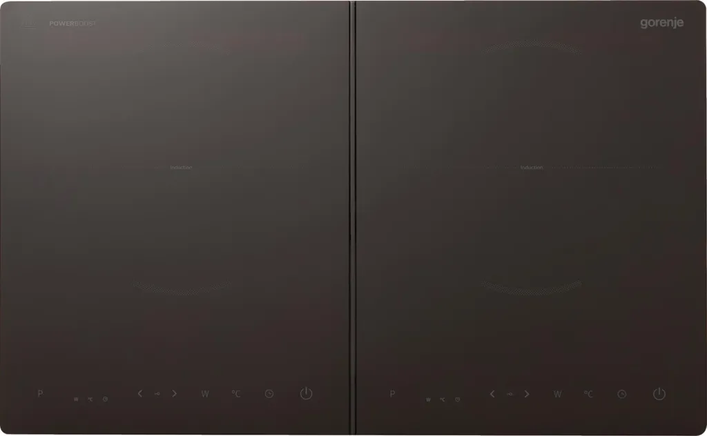 Plaque Induction Gorenje Noire 2 Zones Tactile avec Minuterie ICY3500DGP