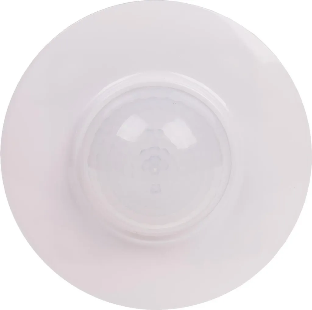Détecteur PIR 360° DR-08 montage encastré FI60 puissance 1000W blanc