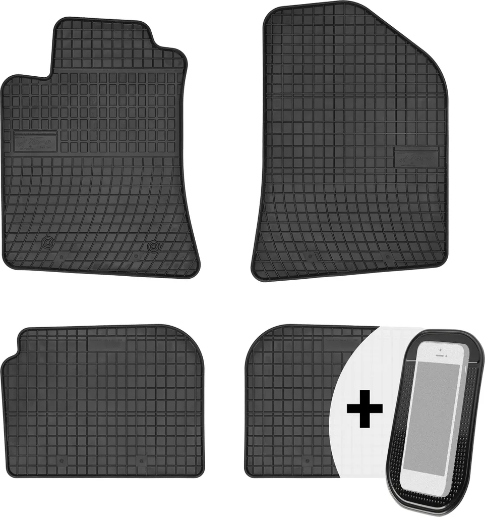 Tappetini in gomma per auto Tappetini per auto Set di 4 pezzi - per Toyota Avensis II 2003-2008
