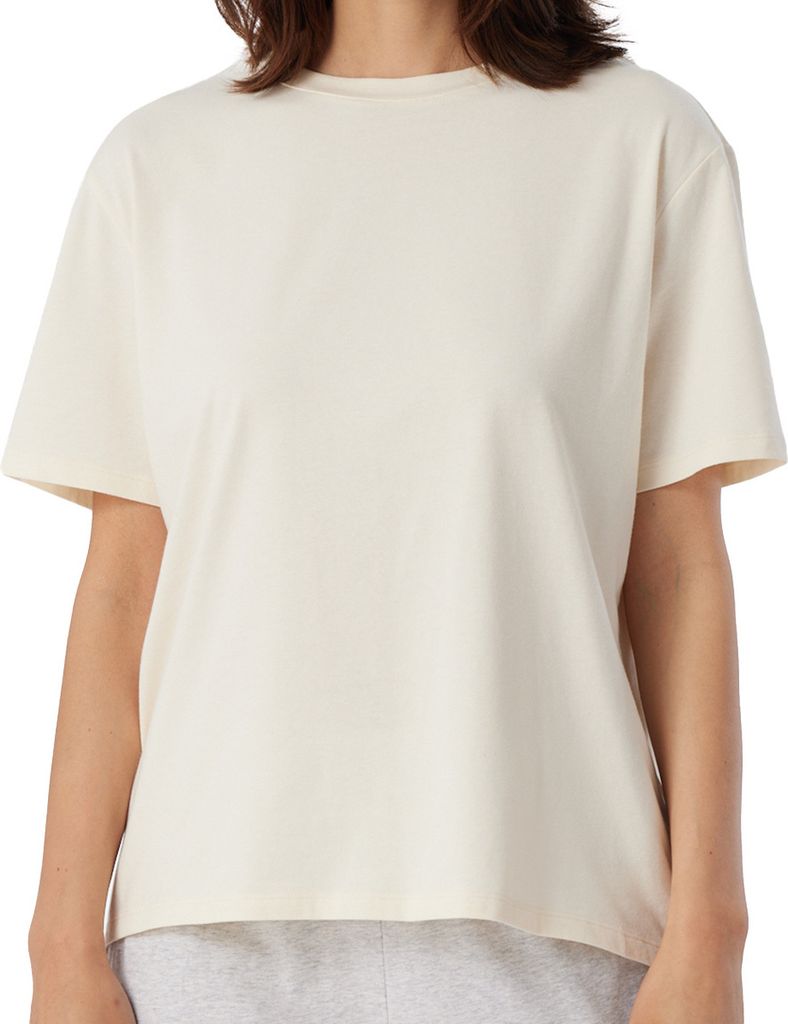 Schiesser Damen T-Shirt Gr. 48 creme
