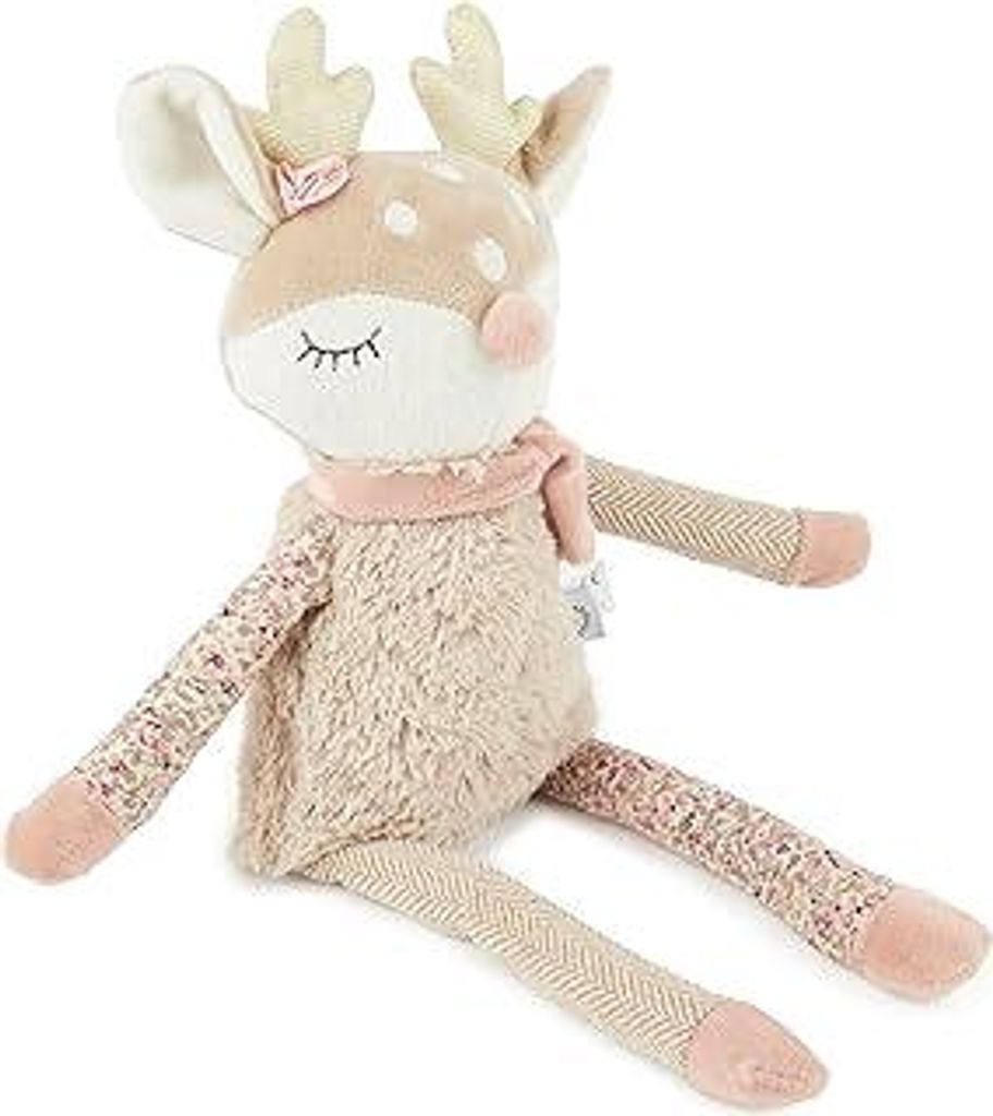 Bieco Baby Kuscheltier REH Ella | 40 cm | Plüsch REH Stofftier | Rehkitz Plüschtier mädchen Baby ab 0 Monate