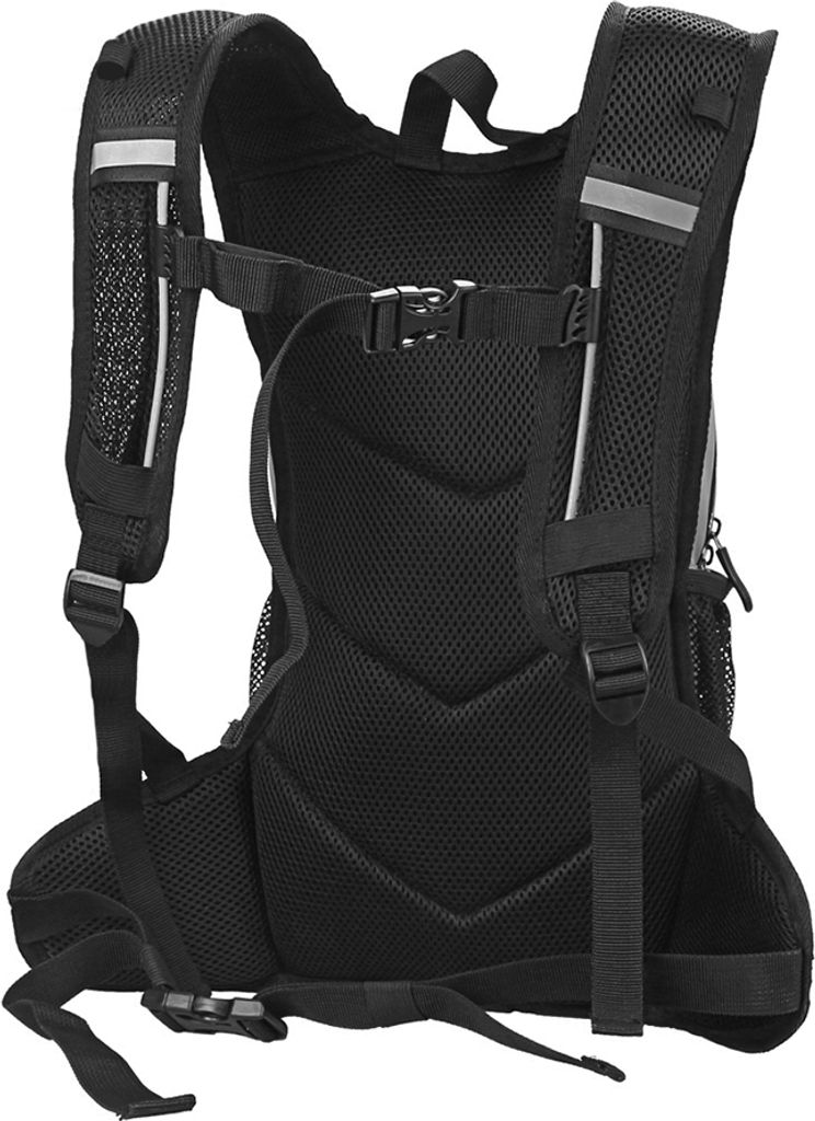 8L High Visibility Reflective Cycling Trinkrucksack Outdoor Sports Running Wanderrucksack Travel Daypack Umhaengetasche