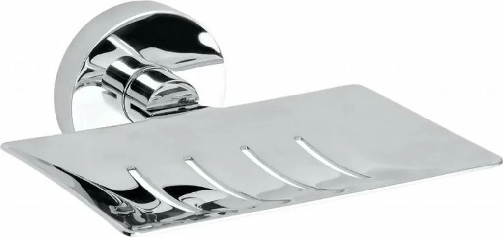 Sapho X-Round XR804: Portasapone Cromo da Parete Elegante e Durevole
