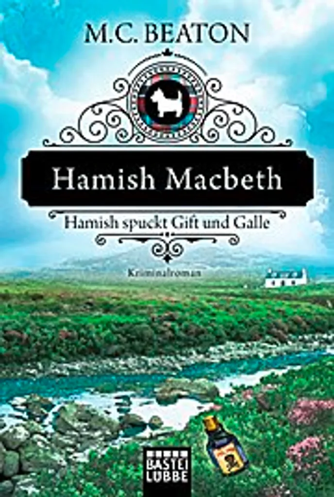 Hamish Macbeth crache du poison et de la bile - Roman policier écossais