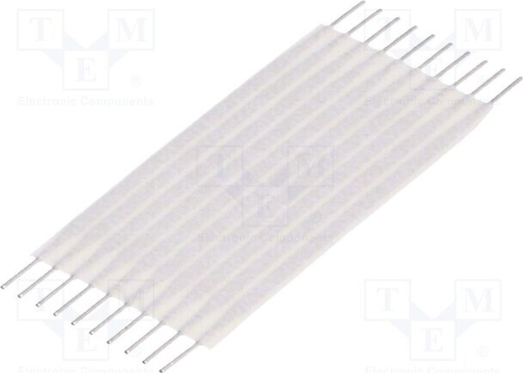 1x Steckverbinder: Flachbkabel R. Flachk: 1,27mm L: 25,4mm 1437130-4 FFC (FPC) Bä