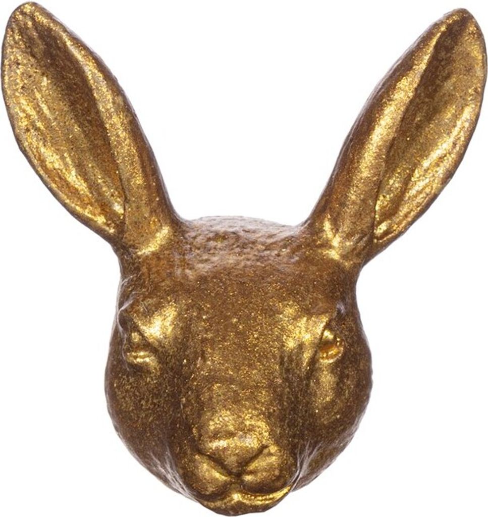 Goldener Hase Schubladenknopf - Sass & Belle