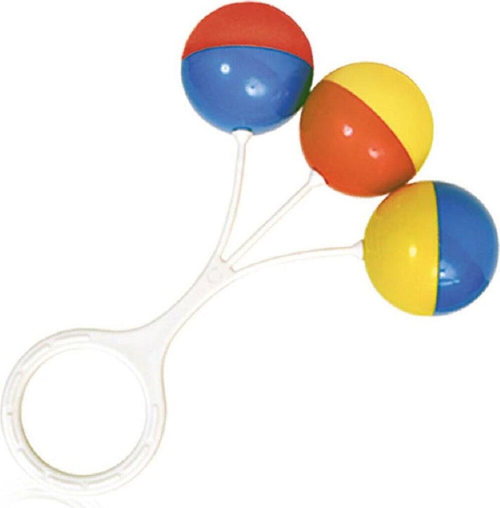 Lorelli sonaglio per bambini 3 palline colorate vari Immagine del prodotto 