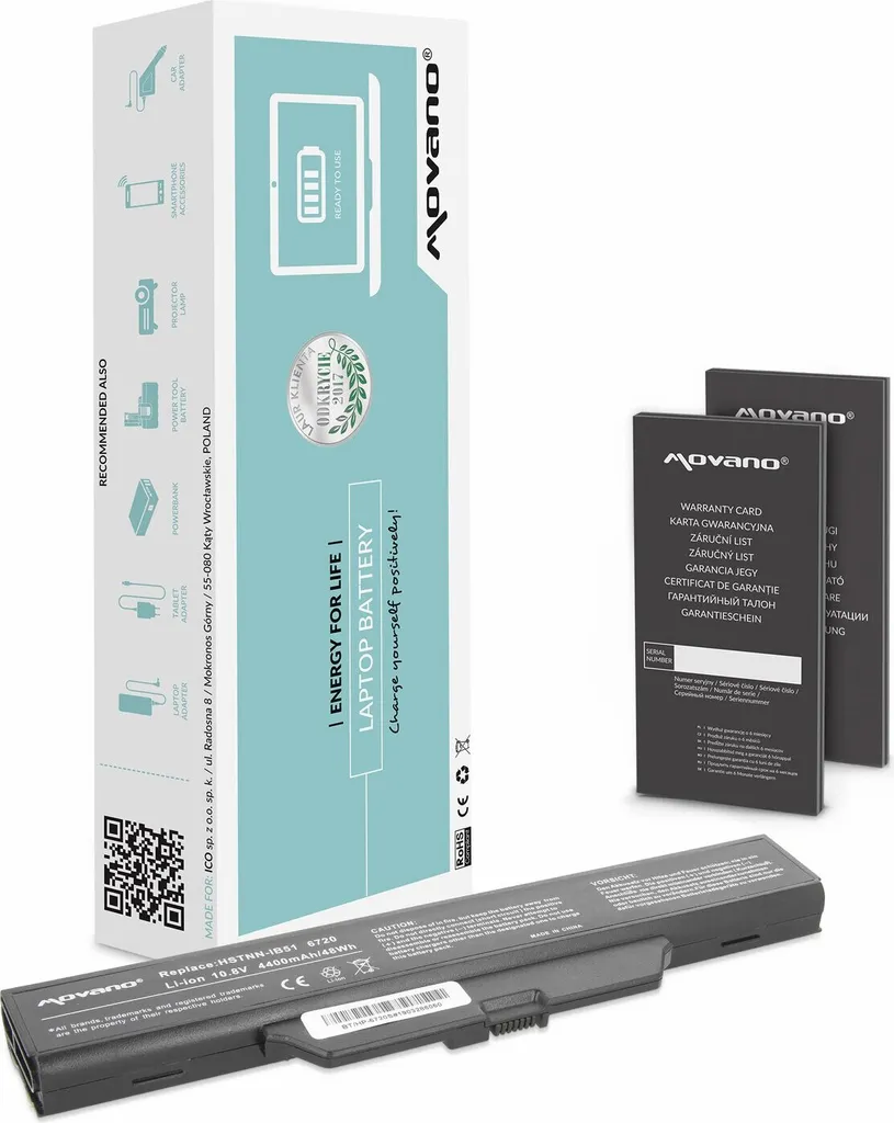 Batterie pour HP Compaq 6720s 6730s 6735s 6820s Haute Performance