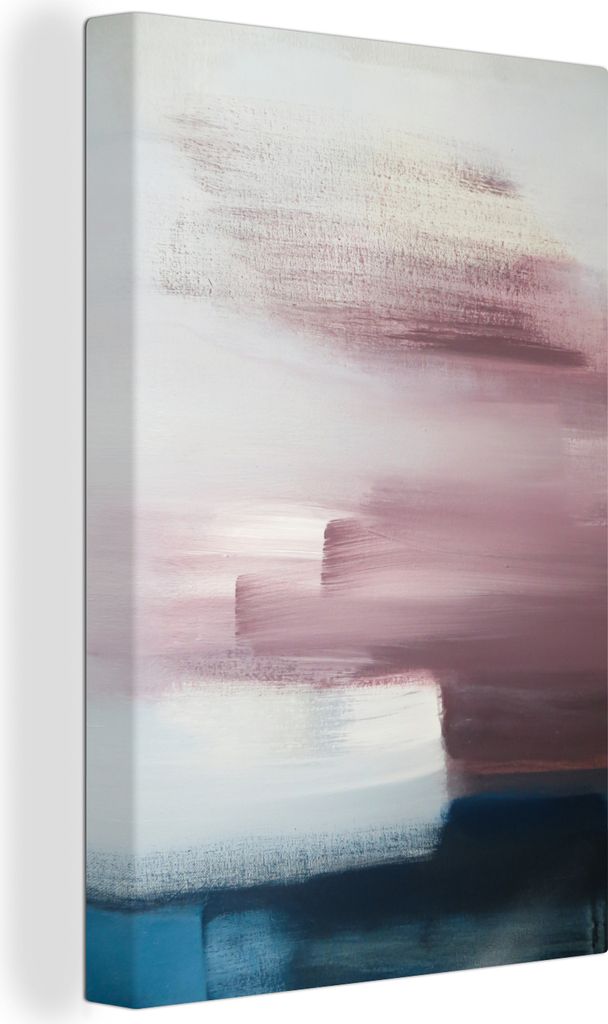 OneMillionCanvasses - Leinwandbilder - 90x140 cm, Malerei - Ölgemälde - Abstrakt, Wandbilder Kunstdruck Wanddekoration - Foto auf Leinwand - Ge...