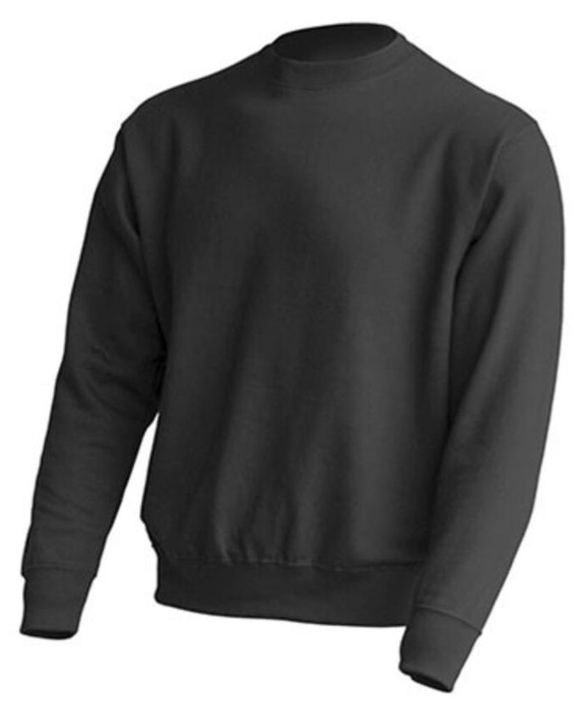 JHK - Sweatshirt Rundhalsausschnitt für Herren/Damen Uni LT4422 (XXL) (Graphit)