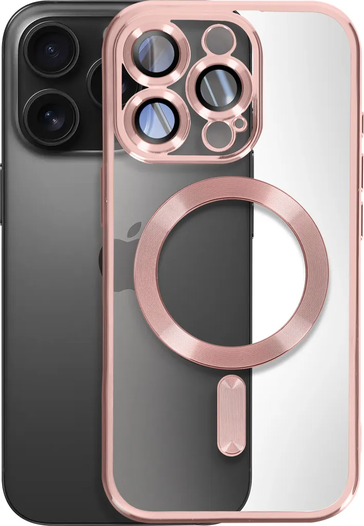 Cover Chic iPhone 16 Pro Max Avizar MagSafe Oro Rosa | Glamour!