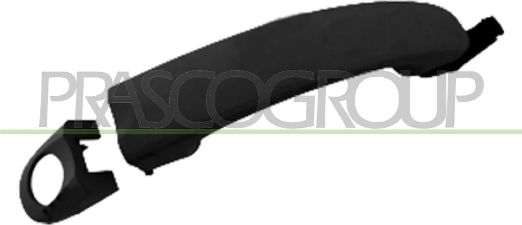 Poignée de porte avant gauche apprêtée pour EOS et Golf V - 1K5837879GRU