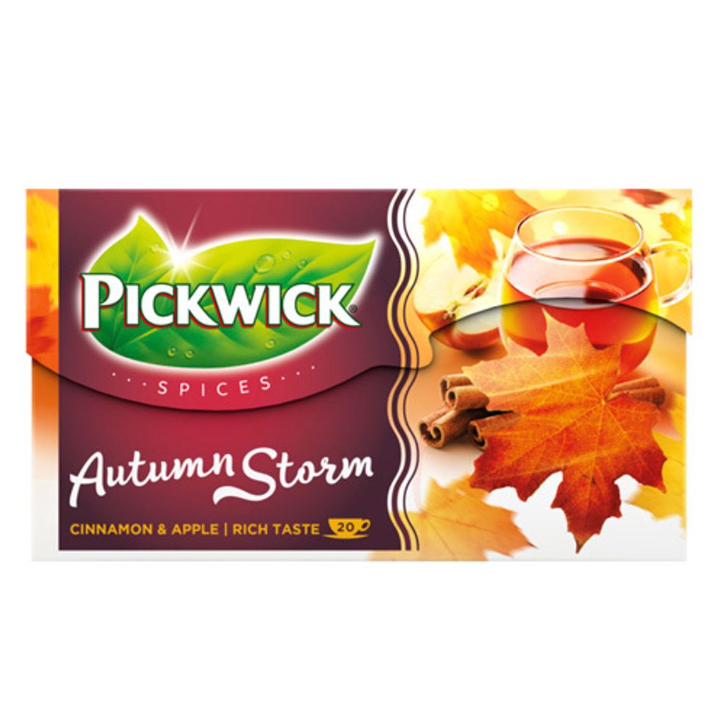 Pickwick Spices Autumn Storm Schwarzer Tee 20 x 2g